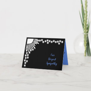 Ohev Shalom Sympathy Card #2 Dankeskarte