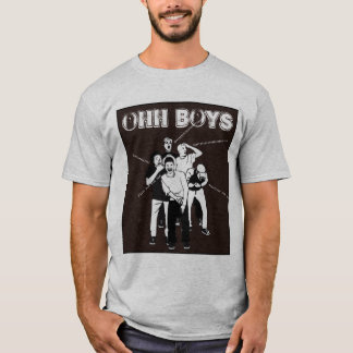 OHH BOYS in Schwarzweiß-T - Shirt