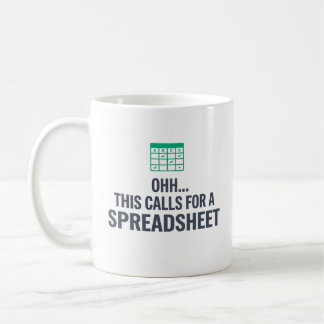 Ohh Das Ist Ein Fall Für Eine Tabelle Lustiger Kaf Kaffeetasse