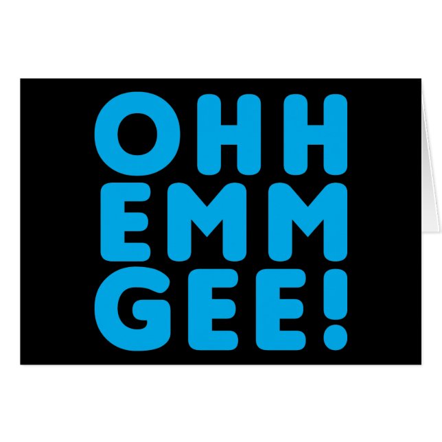 Ohh Emm Gee! (Vorderseite (Horizontal))