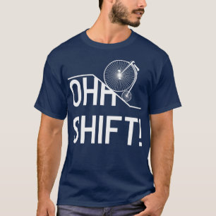 Ohh Shift! Vintages Fahrrad T-Shirt