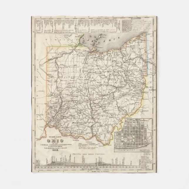Ohio 12 fleecedecke (Vorderseite)