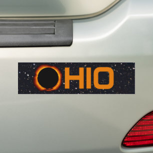 Ohio 2024 Gesamtsolarausstoß Autoaufkleber
