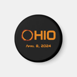 Ohio 2024 Gesamtsolarausstoß Magnet