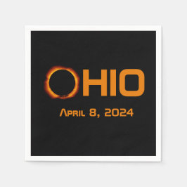 Ohio 2024 Gesamtsolarausstoß Serviette