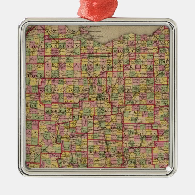 Ohio 3 silbernes ornament (Vorne)