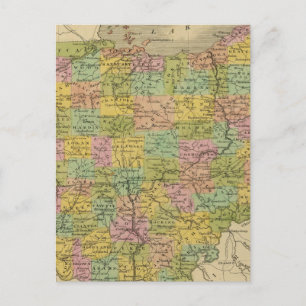 Ohio 7 postkarte
