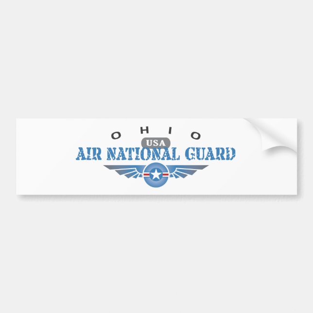 Ohio Air National Guard Autoaufkleber (Vorne)