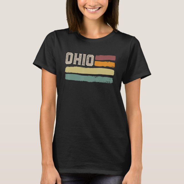 Ohio American Staat Usa T-Shirt (Vorderseite)
