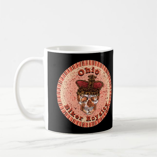 Ohio Biker Royalty Kaffeetasse (Links)