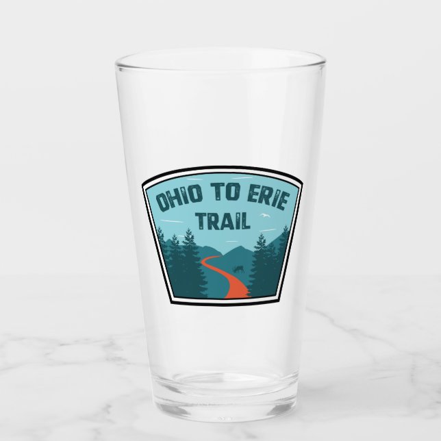 Ohio bis Erie Trail Glas (Vorderseite)