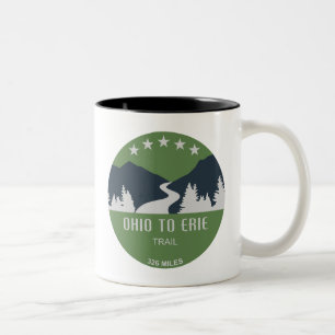 Ohio bis Erie Trail Zweifarbige Tasse