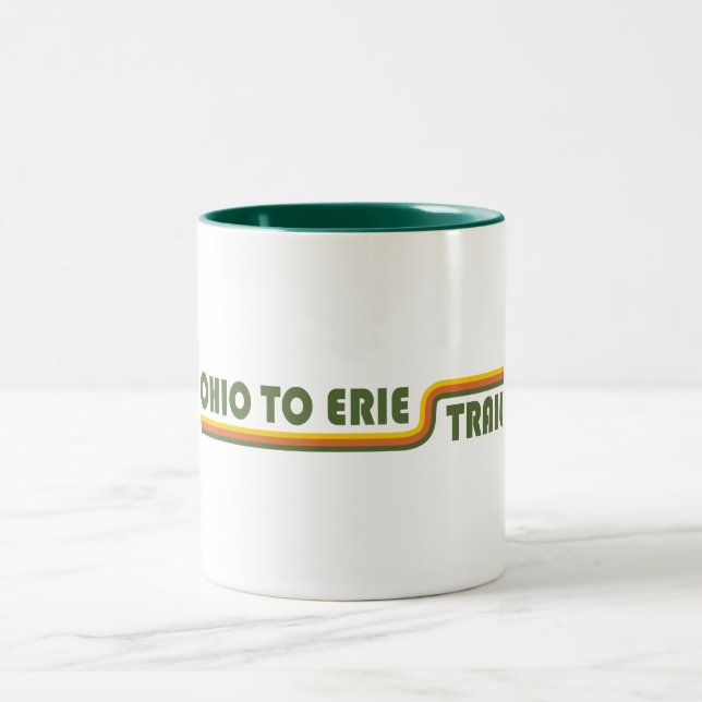 Ohio bis Erie Trail Zweifarbige Tasse (Mittel)