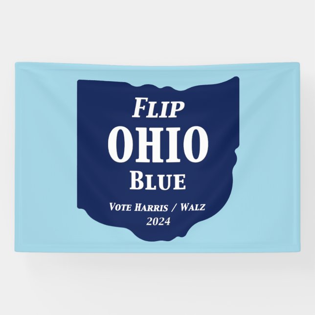 Ohio Blue im Jahr 2024 gedreht Banner (Horizontal)