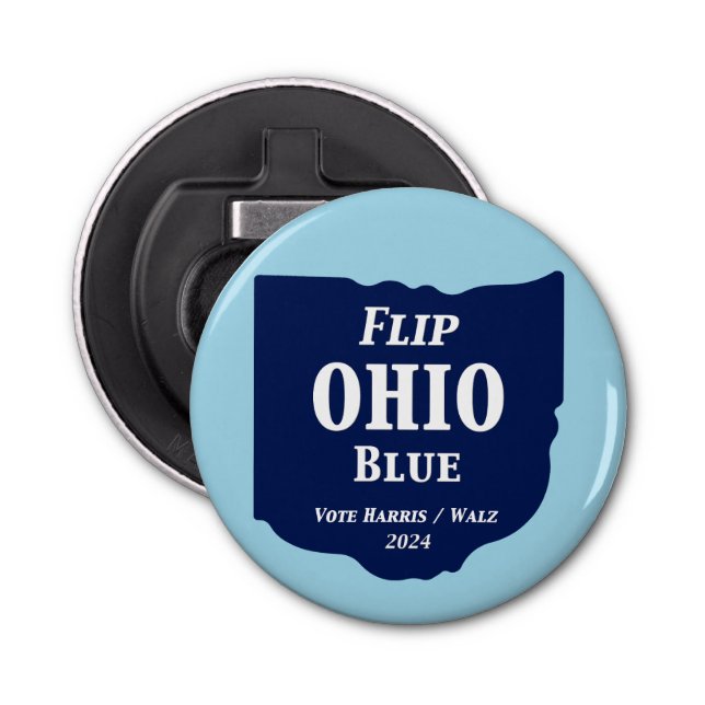 Ohio Blue im Jahr 2024 gedreht Flaschenöffner (Vorderseite)
