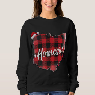 Ohio Buffalo Kariert #Homesick Christmas Weihnacht Sweatshirt