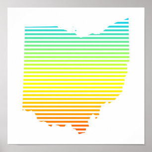 Ohio chill fade poster