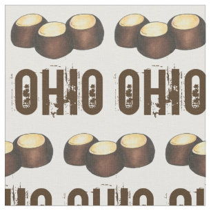 Ohio Chocolate Peanut Butter Buckeye Nut Candy OH Stoff