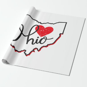 Ohio Day Geschenkpapier