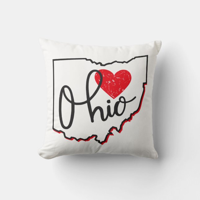 Ohio Day Kissen (Vorderseite)
