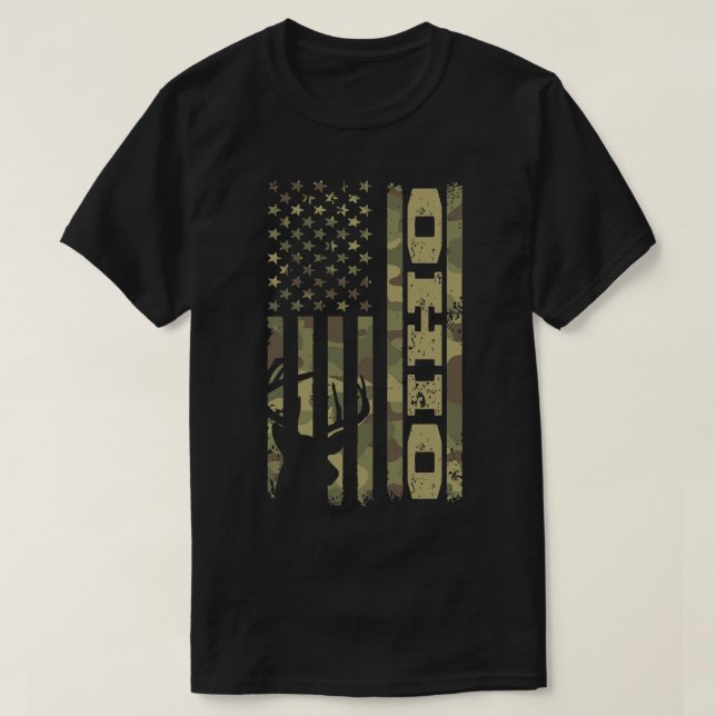 Ohio Deer Hunter T-Shirt (Design vorne)