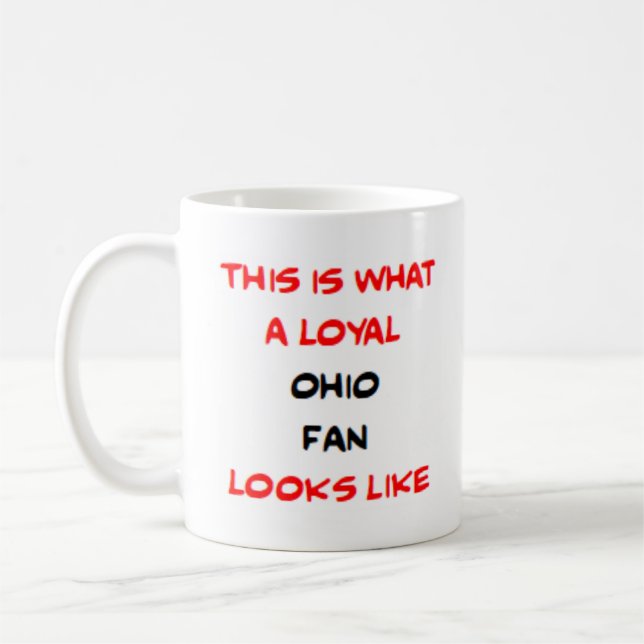 ohio fan, loyal kaffeetasse (Links)