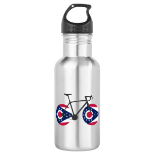 Ohio Flag Cycling Edelstahlflasche