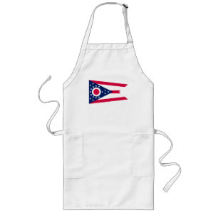 Ohio Flag: Das Buckeye-Staat-Banner Lange Schürze