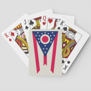 Ohio Flag: Das Buckeye-Staat-Banner Spielkarten