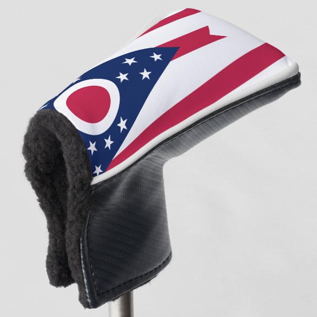 Ohio Flag Golf Headcover (3/4 Vorderseite)