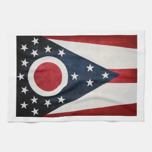 Ohio Flag Handtuch