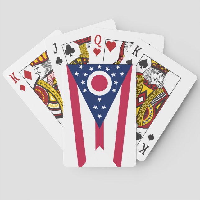 OHIO FLAG SPIELKARTEN (Rückseite)