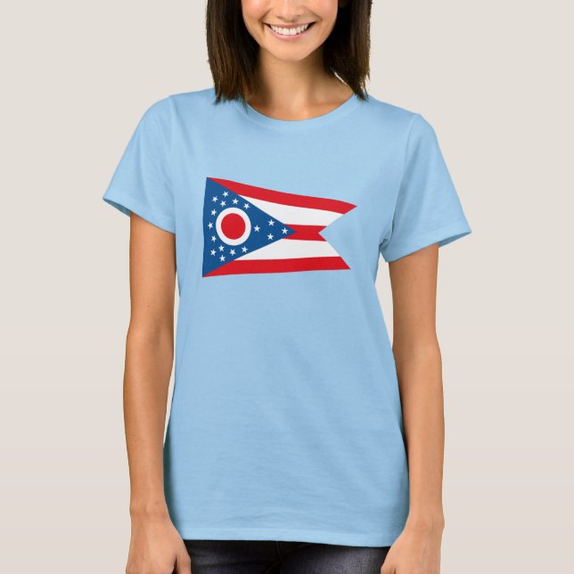 Ohio Flag T - Shirt (Vorderseite)