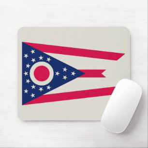Ohio-Flagge: Das Buckeye-Staatsbanner Mousepad