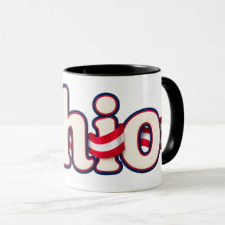 Ohio-Flaggen-Tasse Tasse