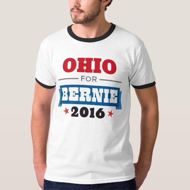 OHIO FÜR BERNIE-SANDPAPIERSCHLEIFMASCHINEN T-Shirt (Vorderseite)