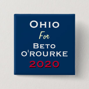 OHIO für BETO 2020 Kampagnen-Knopf Button