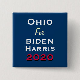 OHIO für BIDEN HARRIS 2020 Kampagne Button