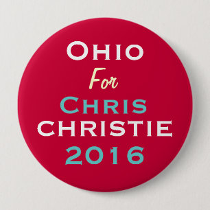 Ohio für Chris CHRISTIE Caampaign Knopf 2016 Button