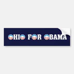 Ohio für Obama Autoaufkleber