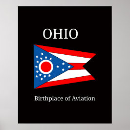 Ohio: Geburtsort der Luftfahrt Poster