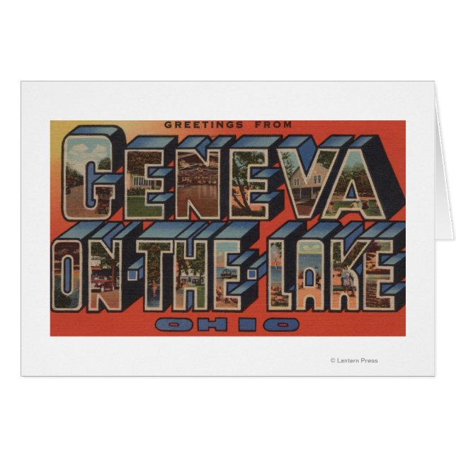 Ohio - Genf am See - Große Briefszenen (Vorderseite (Horizontal))