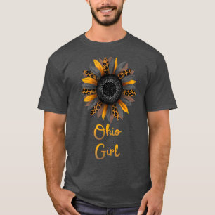 Ohio Girl Sunflower T-Shirt