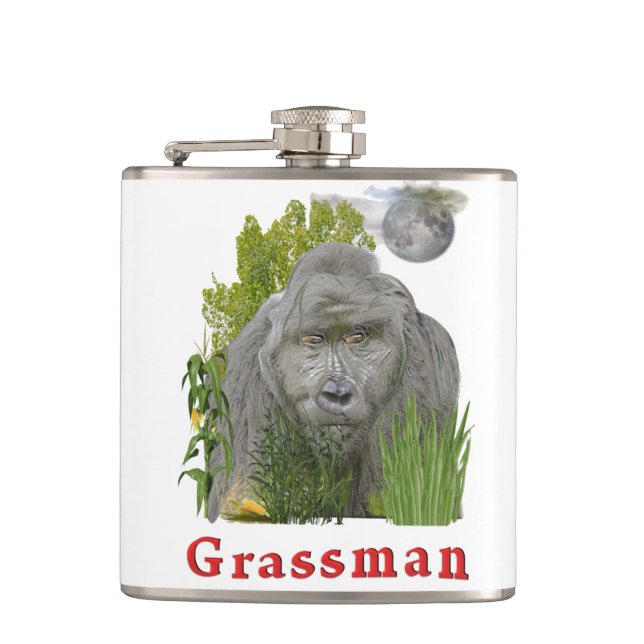 Ohio Gras Flachmann (Vorderseite)