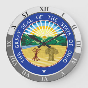 Ohio Große Wanduhr