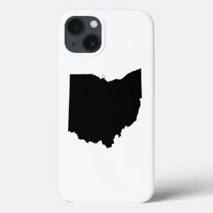 Ohio in Schwarz und Weiß iPhone 13 Hülle