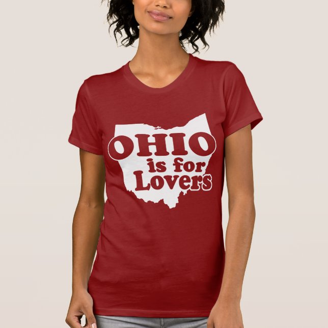 Ohio ist für Liebhaber T-Shirt (Vorderseite)