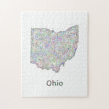 Ohio-Karte
