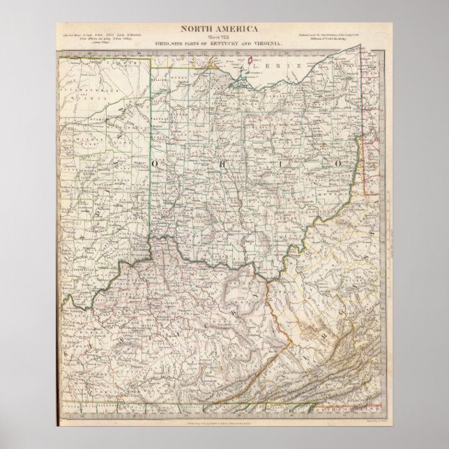 Ohio, Kentucky, Jungfrau Poster (Vorne)