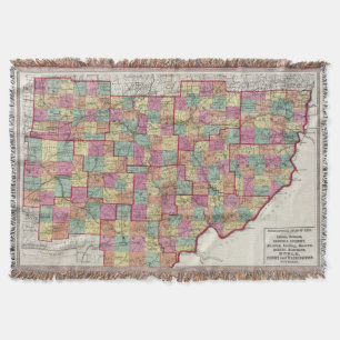 Ohio-Landkreise Decke